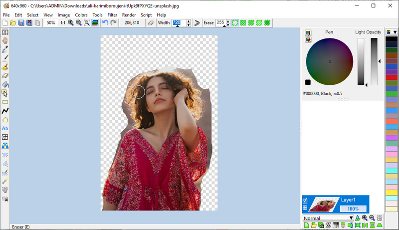 LazPaint インターフェース