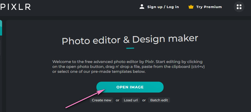 PIXLR 画像インポート