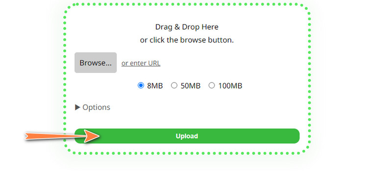 動画ファイルのアップロード