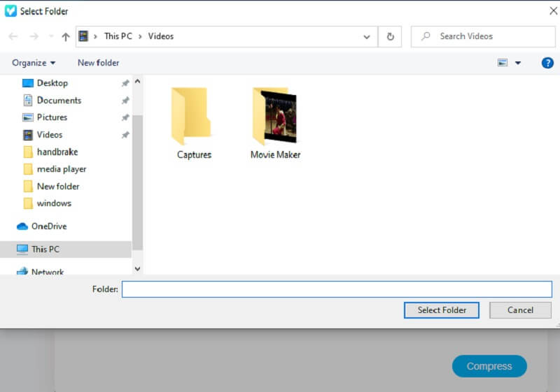 Vidmore Compressor で圧縮