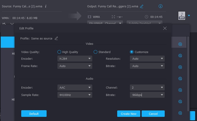 MP4 を編集 Vidmore