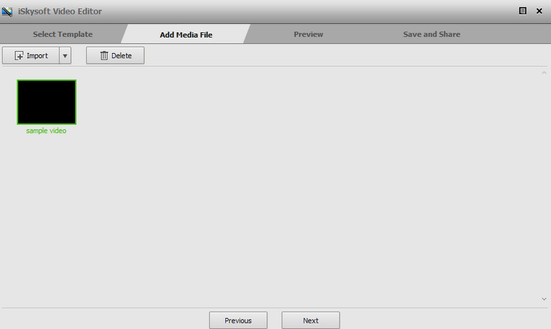 メディアファイルを追加