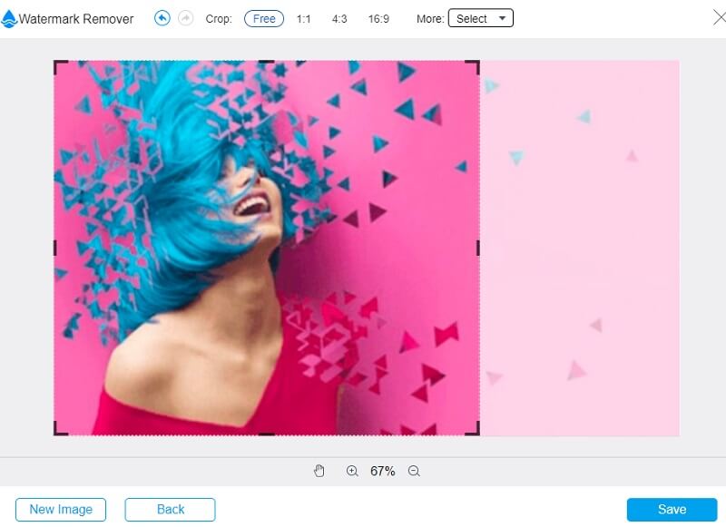 画像をトリミング Vidmore