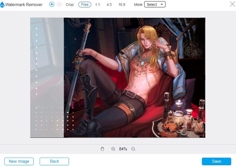 画像をトリミング VM