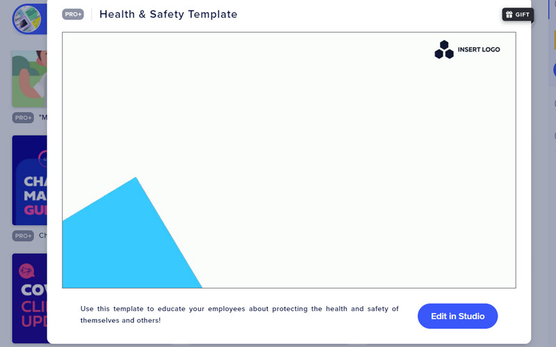 テンプレートを編集
