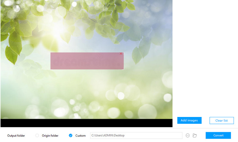 ウォーターマーク消去