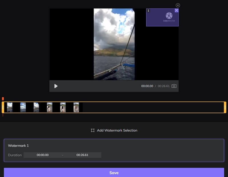 Video Watermark でウォーターマーク削除