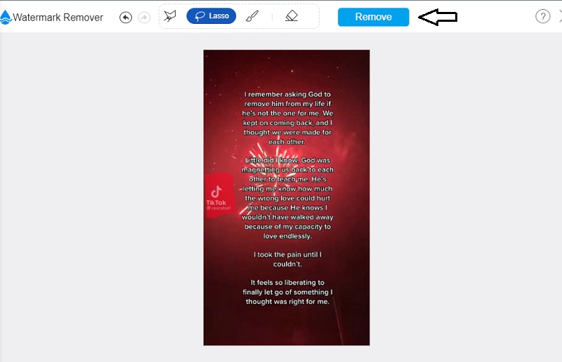 ウォーターマークを削除　ウォーターマーク