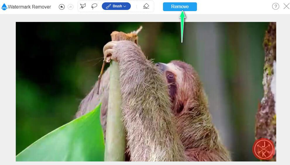 ウォーターマークを削除