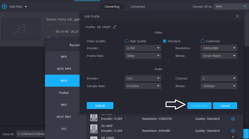 MOV を編集 Vidmore