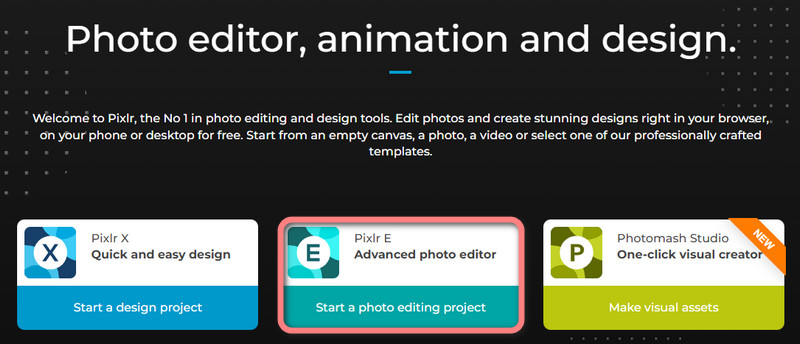 エディターの選択