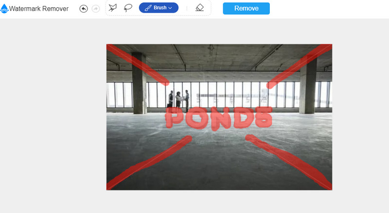 ウォーターマーク VM をハイライト