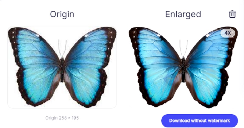 オンラインで解像度を上げる PixCut