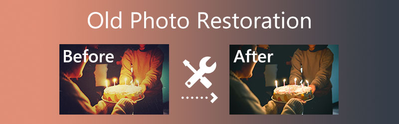 古い写真の修復