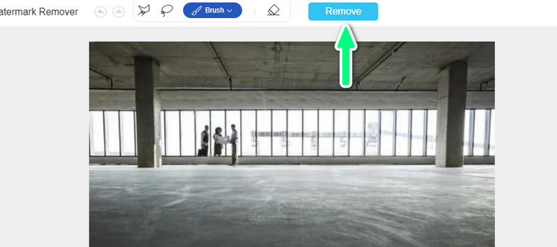 ウォーターマーク VM を削除