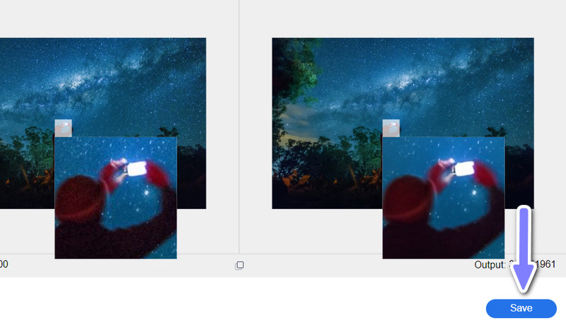 編集した写真を Vidmore で保存
