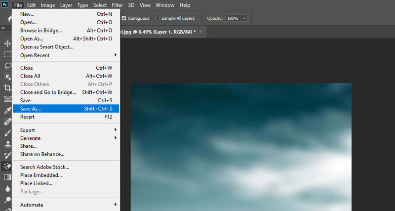 編集した写真を保存