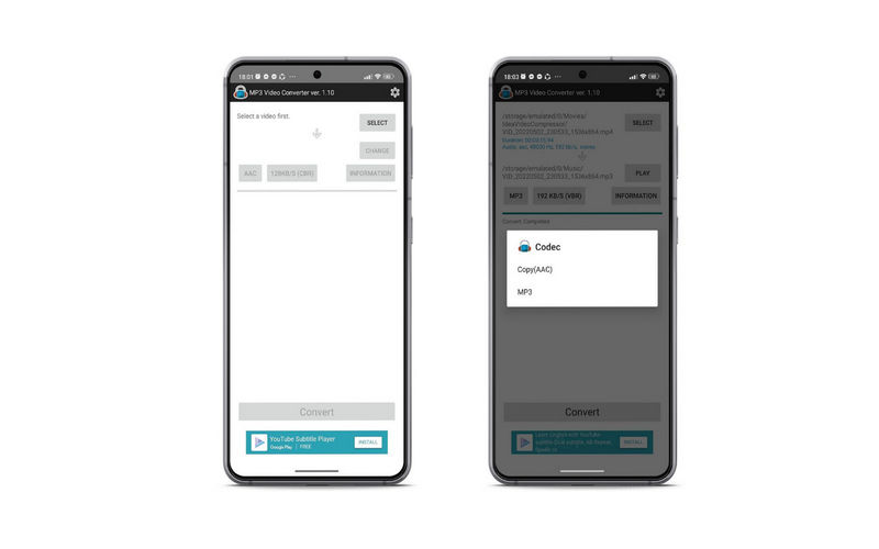 MP3 Video Converter（MP3ビデオコンバーター）