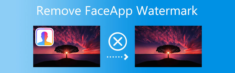 FaceAppのウォーターマークを削除