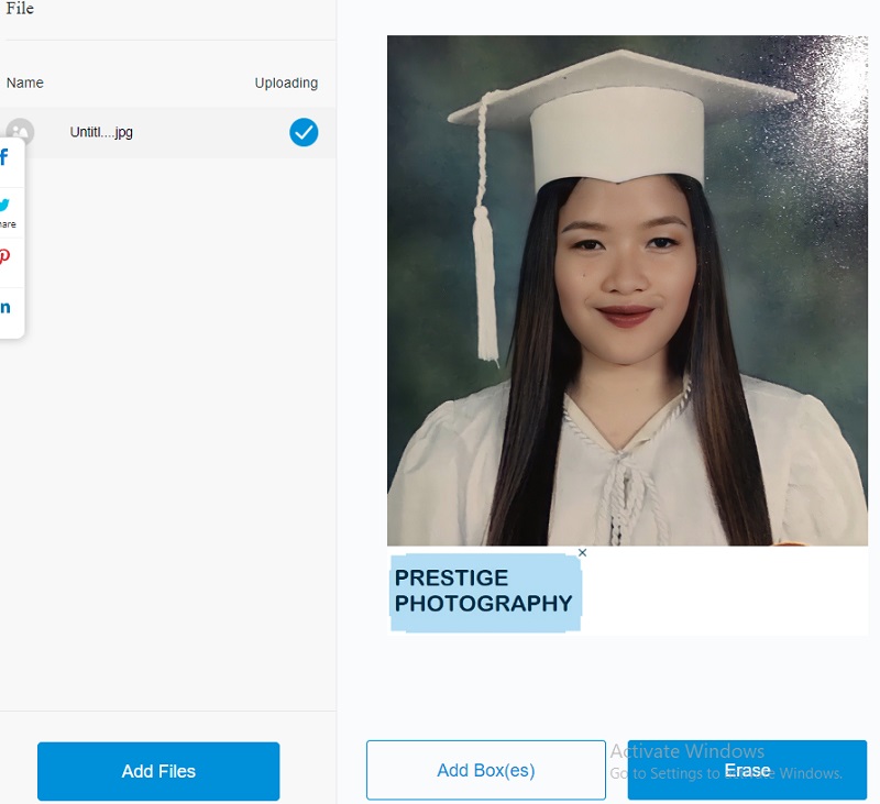 Apowersoft で Prestige を削除