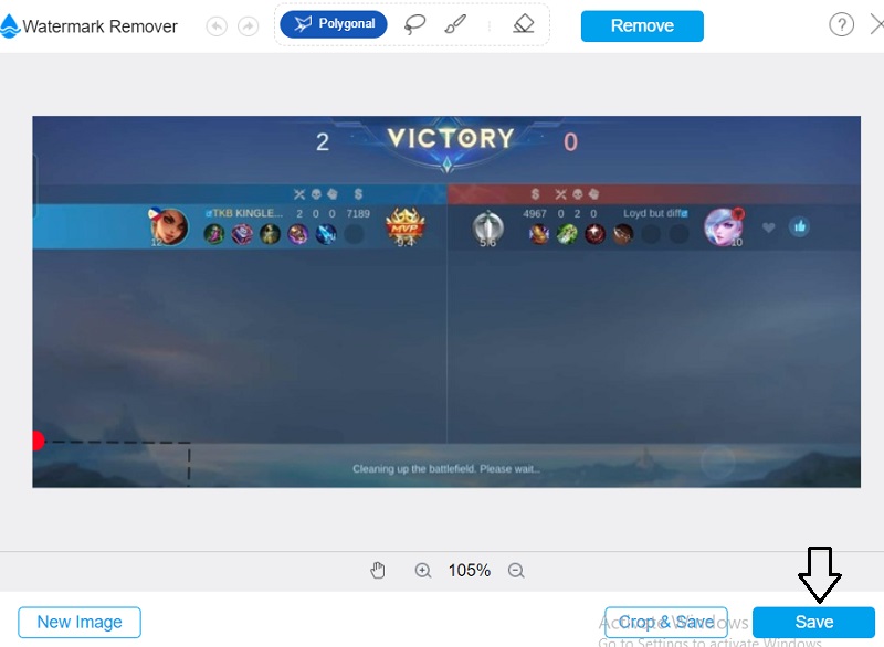 画像ウォーターマーク保存 Vidmore