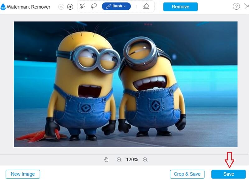 Save Image（画像を保存）