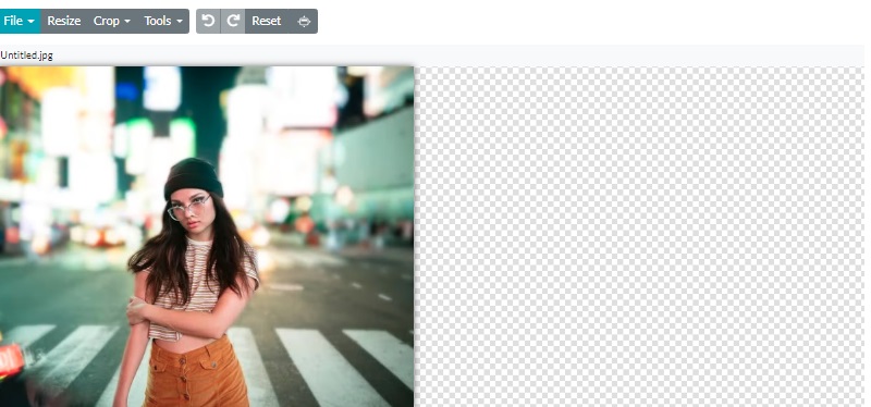 Facebook画像をPhotoResizerで確認