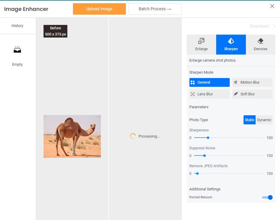 写真をくっきりさせる Vance