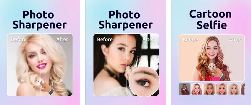 写真をくっきりさせる Vividit