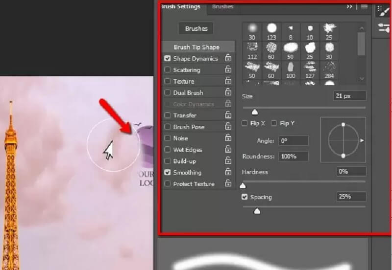 ロゴを削除（Photoshop）