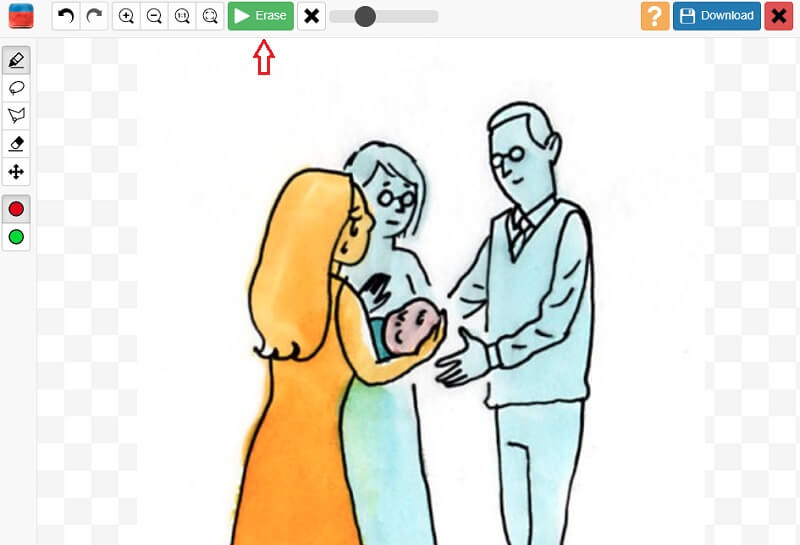 Remove Watermark Inpaint（Inpaintでウォーターマークを削除）