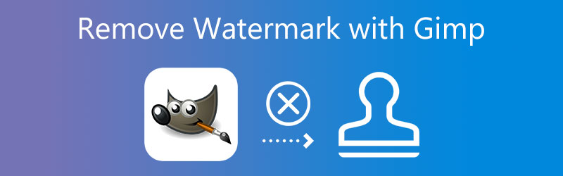 GIMPでウォーターマークを削除する方法