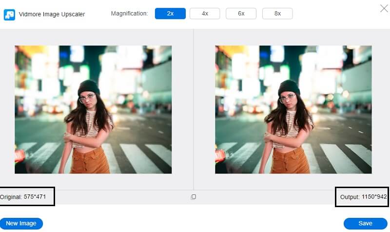 画像サイズ変更 Vidmore