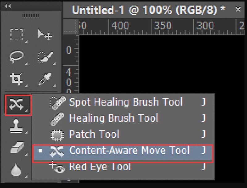 Photoshopで透かしを取る