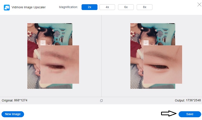 画像のピクセル感をなくす – Let's Enhance