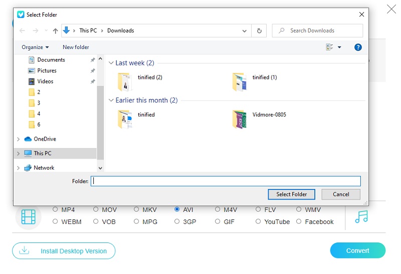 AVIを変換 オンライン