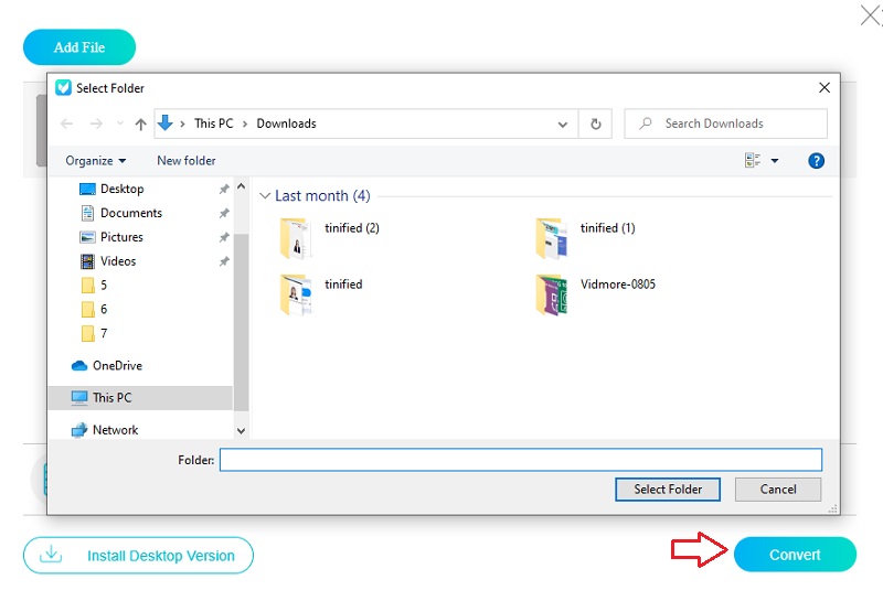 M4V に変換 オンライン Vidmore