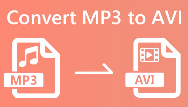 MP3をAVIに変換