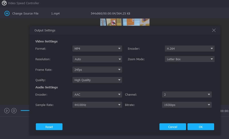 Vidmore 品質調整
