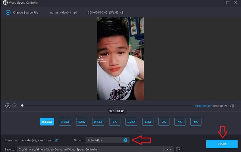 動画を書き出す Vidmore