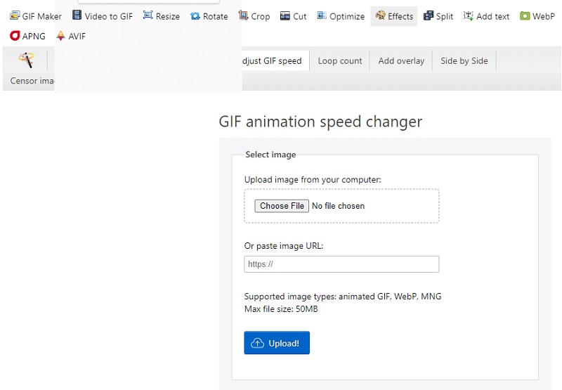 GIF Speed Lunapic