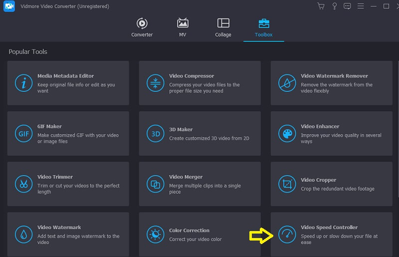 ツールボックス Vidmore Androidでスローモーション動画を作成