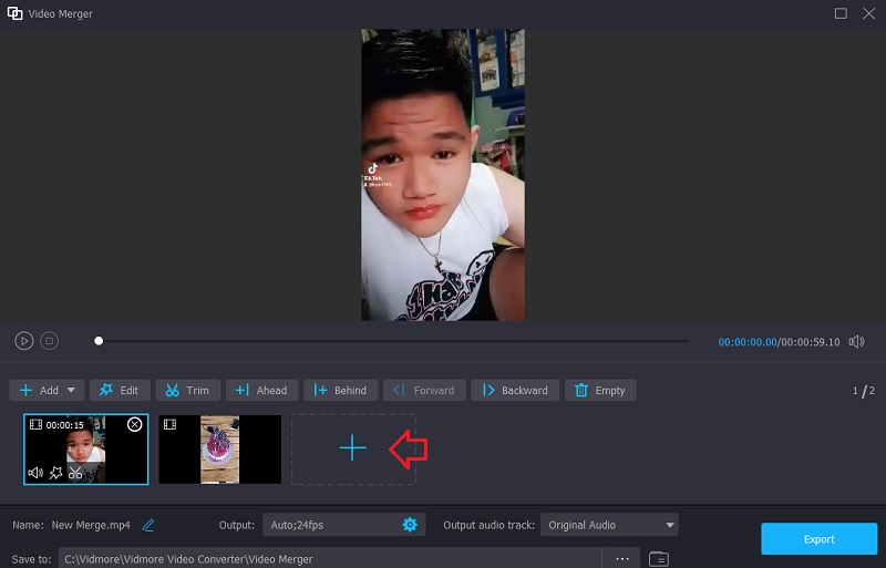 クリップをアップロード