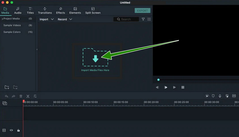 iMovie 動画ファイルの読み込み