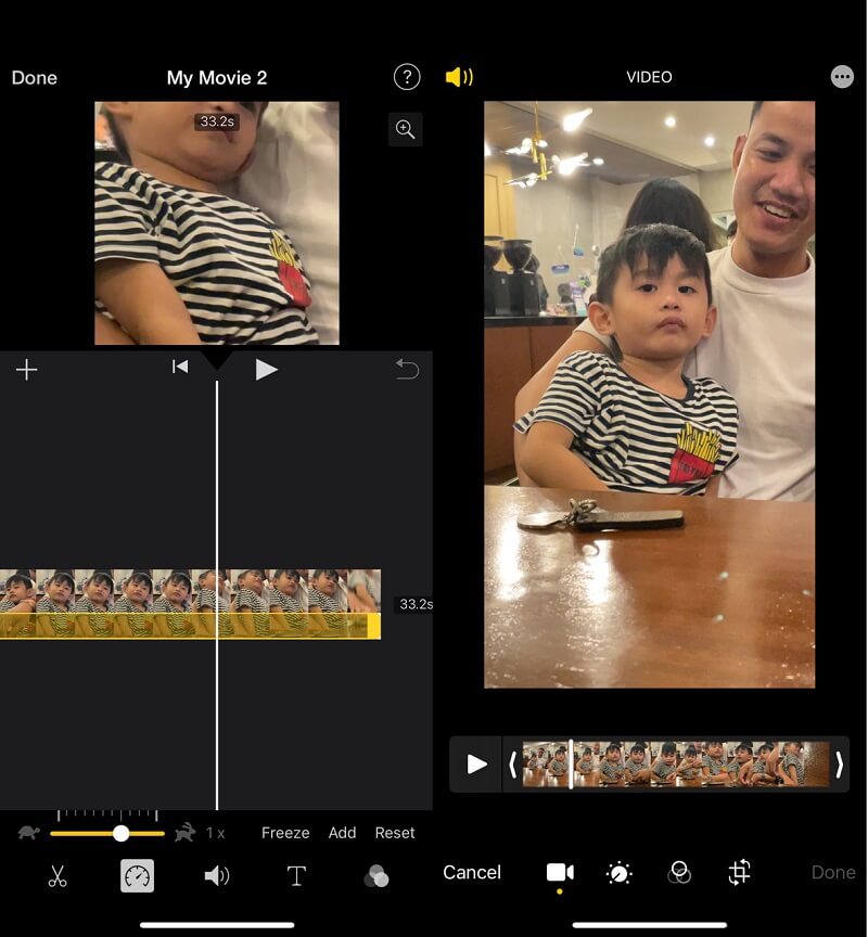 iMovie iPhone 版