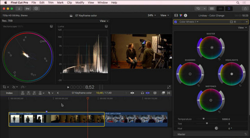 Final Cut カラーコレクター
