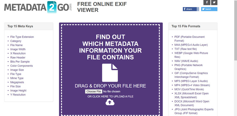 Metadata Two Go エディター