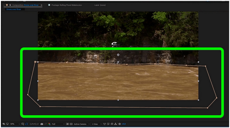 ペンで範囲を選択