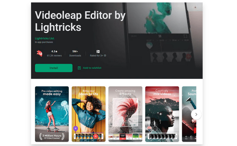 Video Leap iPhone アプリ