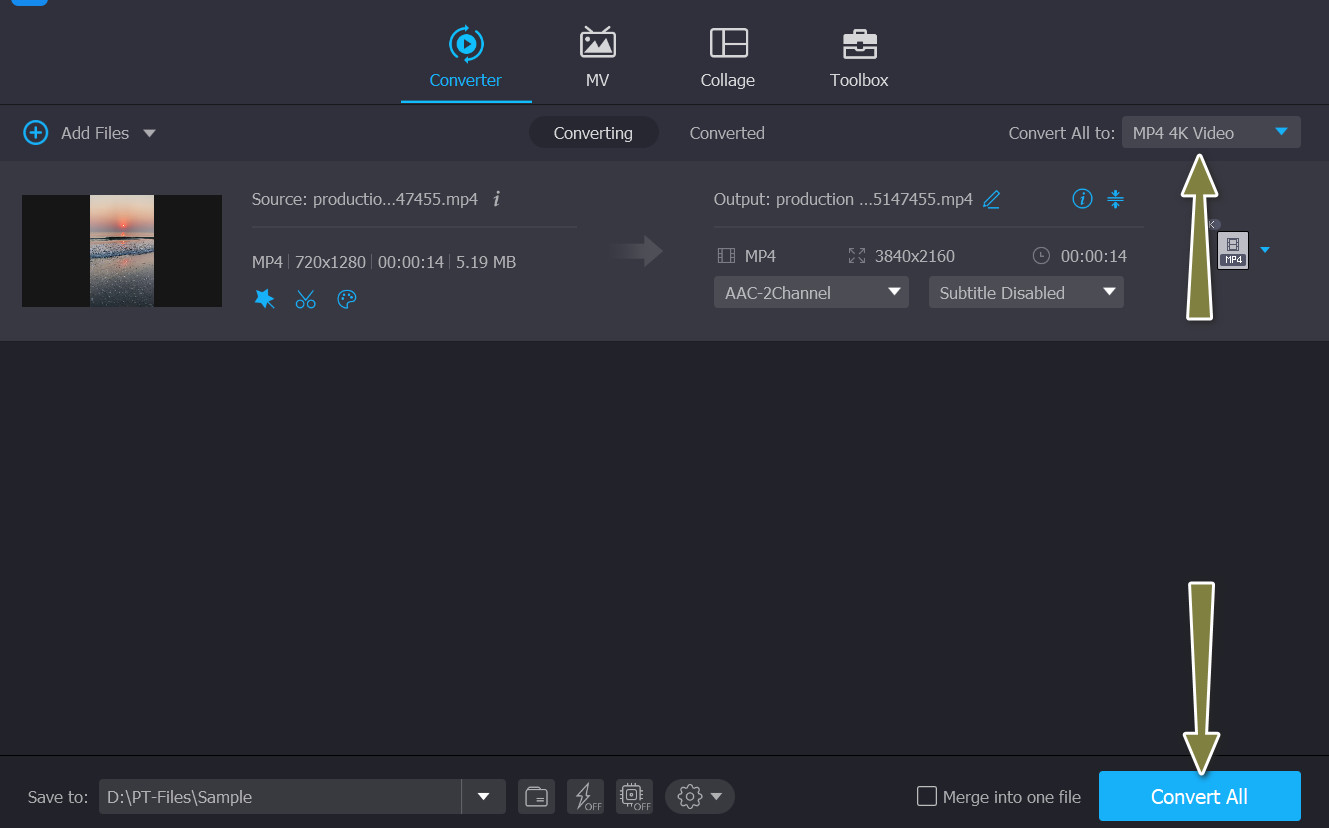 動画を書き出す